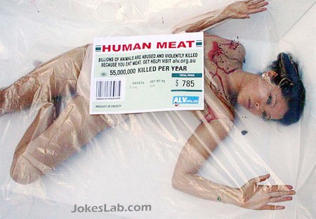 funny human meat